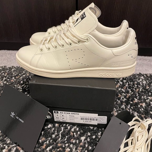 Raf Simons Adidas Stan Smiths- US 9- Retail $400 - Picture 2 of 8